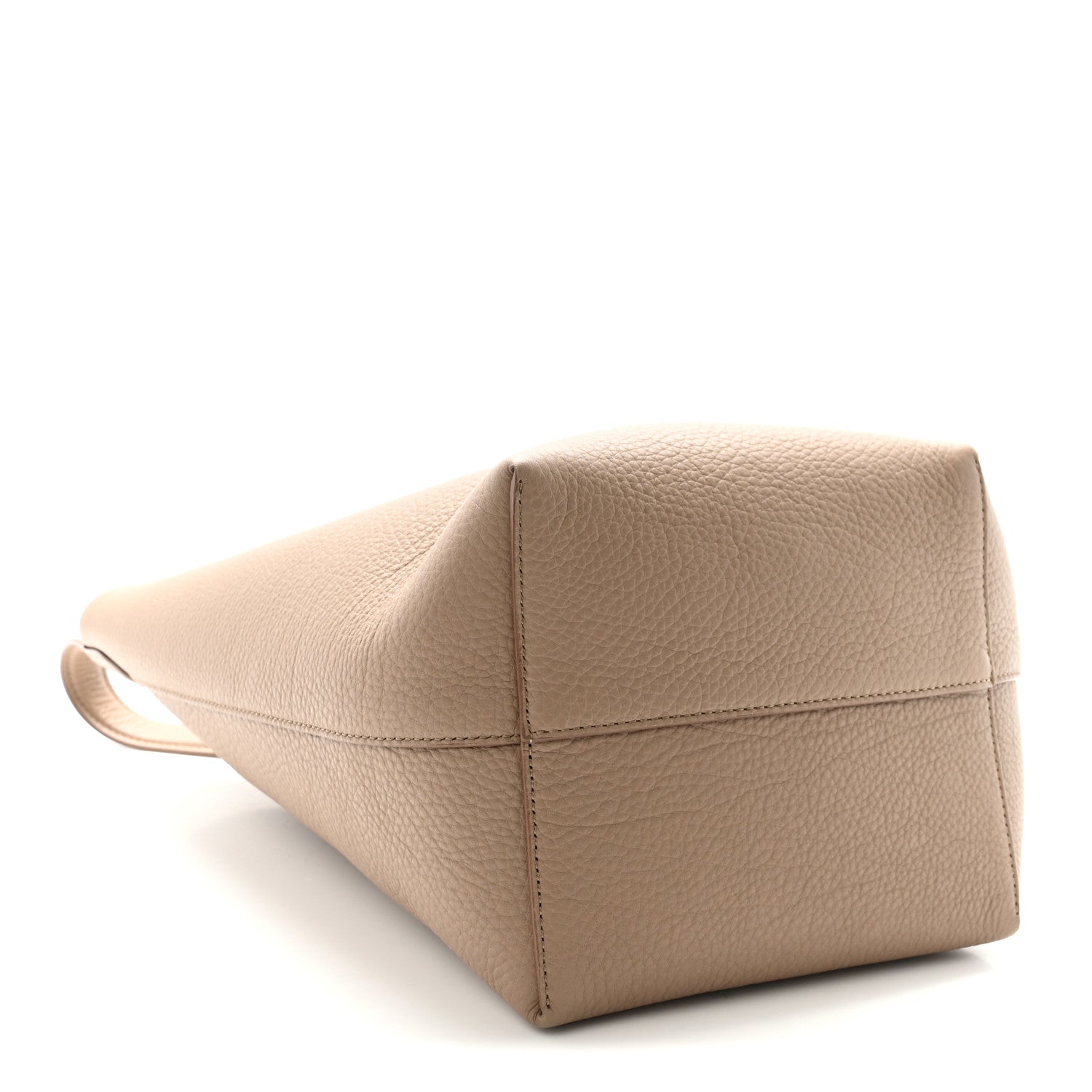 The Row Grained Calfskin Medium N/S Park Tote Dark Taupe 4 of 10