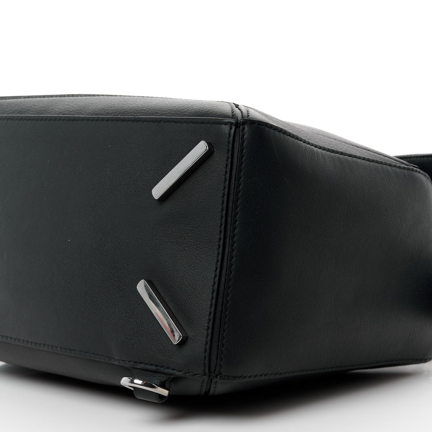 Calfskin Medium Puzzle Bag Black