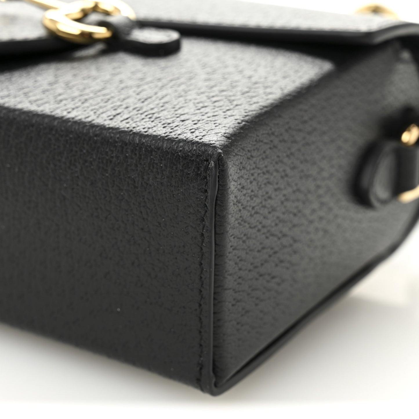 Calfskin Horsebit 1955 Shoulder Bag Black