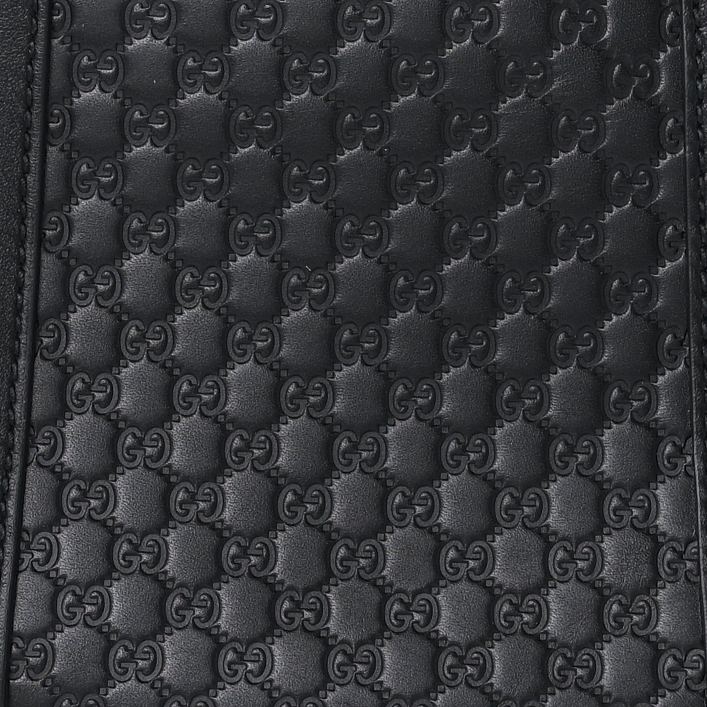 Microguccissima Mini Dome Bag Black