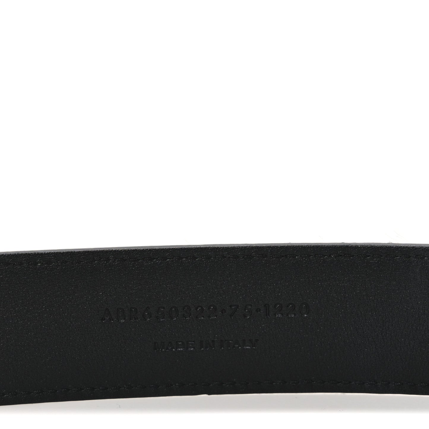 Pony Hair Heart Belt 75/30 Black