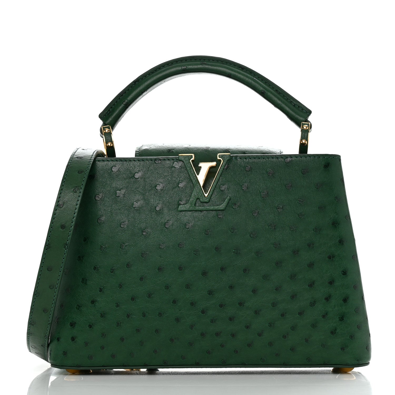 Louis Vuitton Ostrich Capucines BB Mint 1 of 9