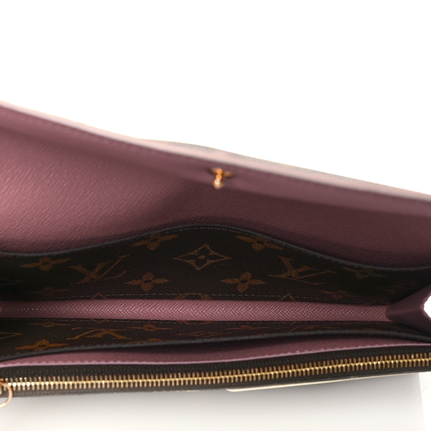 Louis Vuitton Monogram Bloom Flower Emilie Wallet 5 of 8