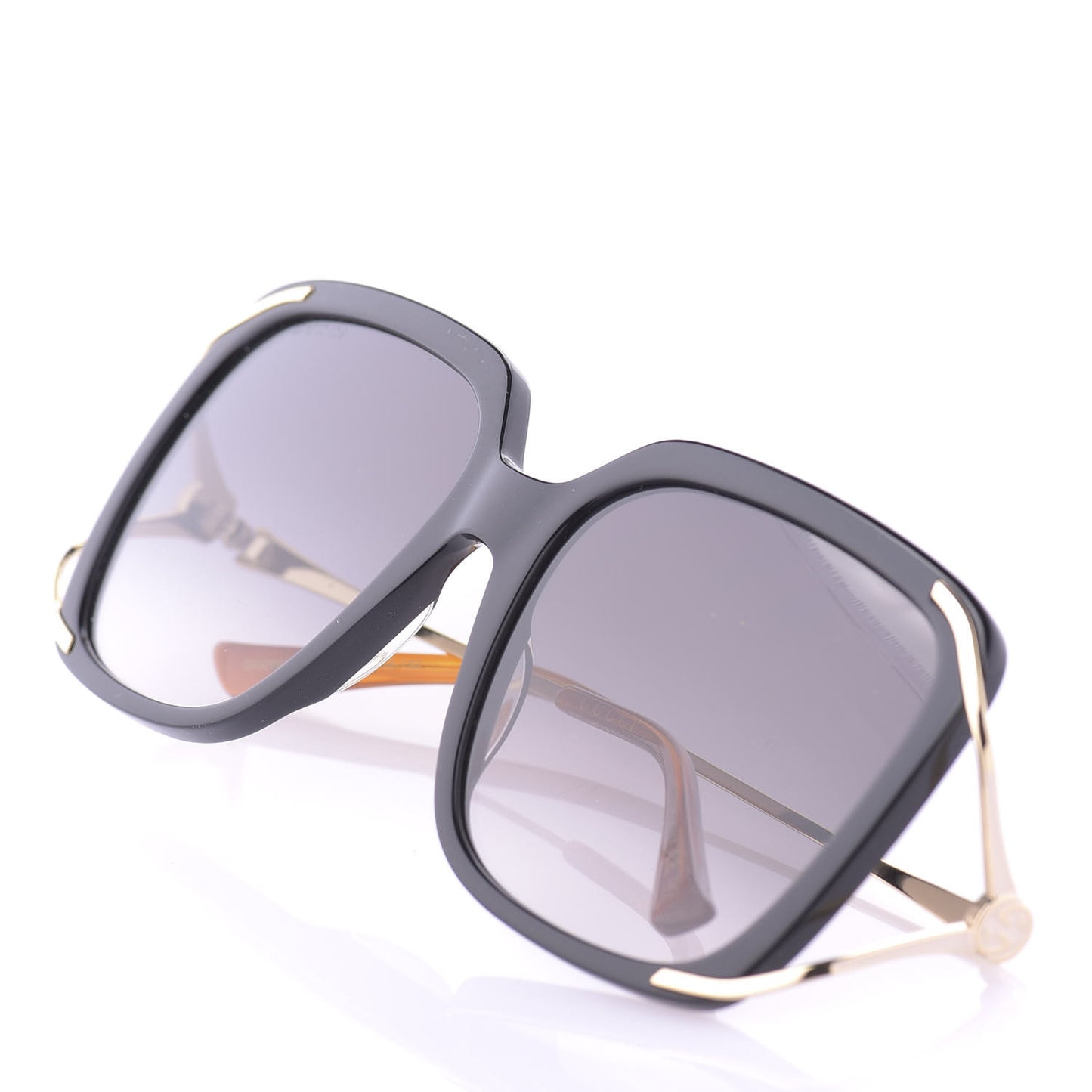 Acetate Butterfly Sunglasses GG0647S Black White