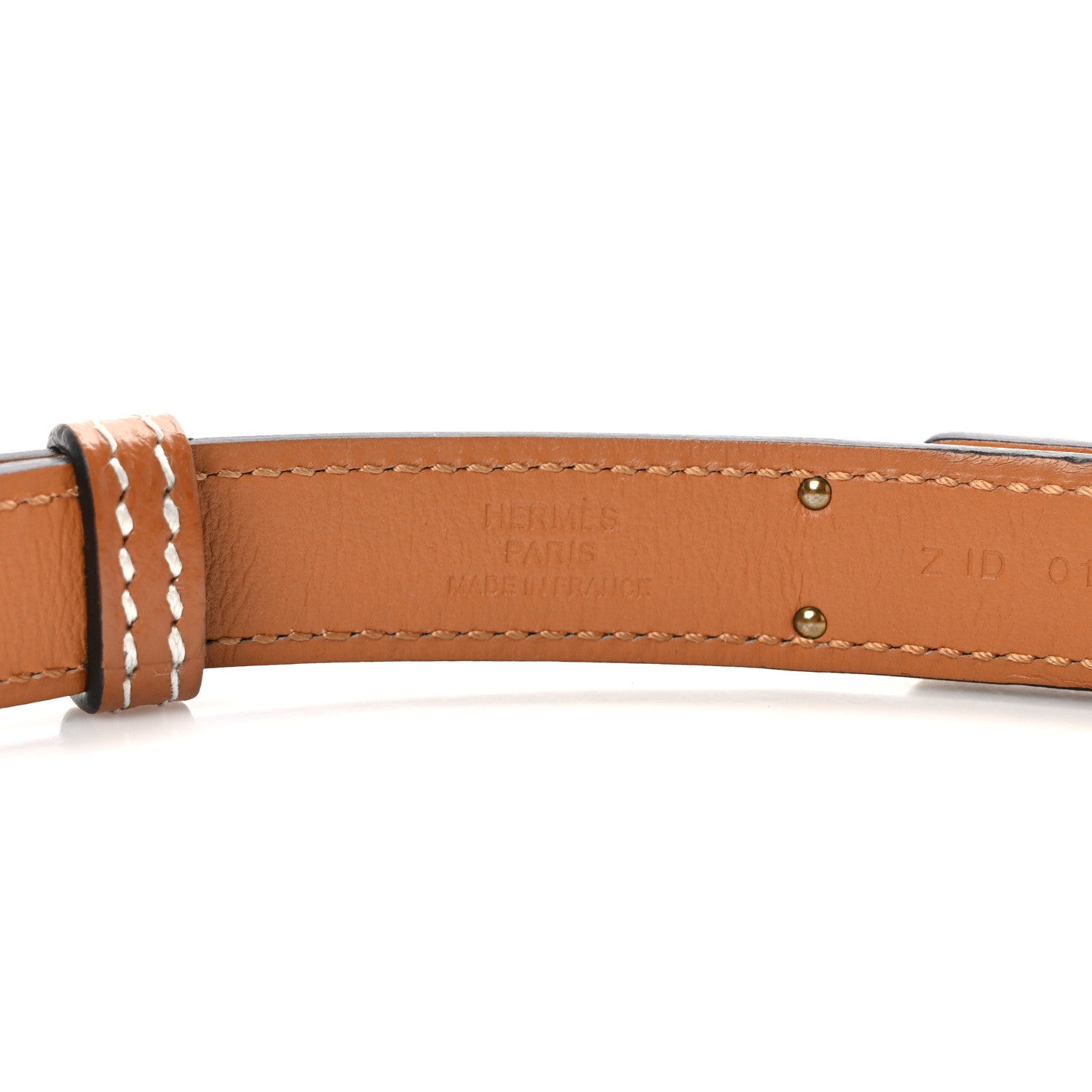 Hermes Epsom Kelly Belt Gold 3 of 4