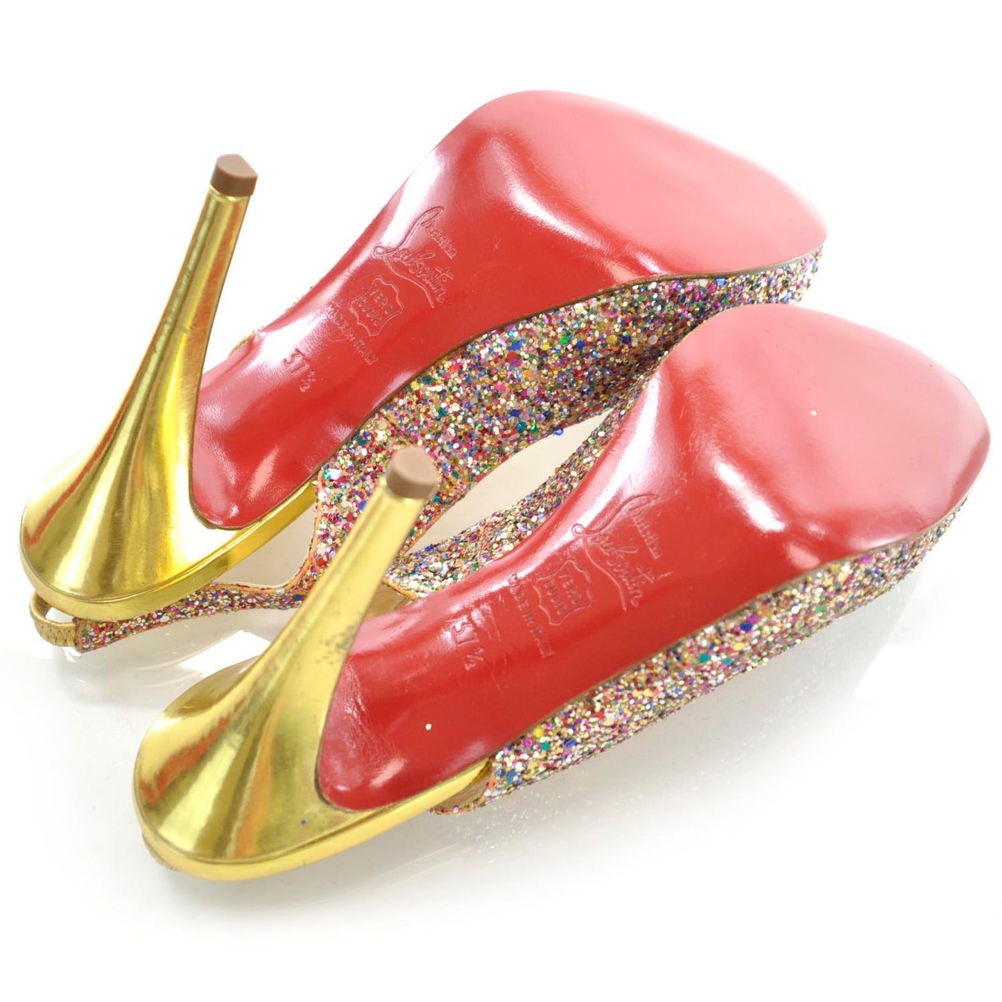 Glitter No Prive 120 Pumps 37.5 Multicolor