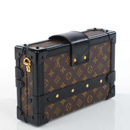 Louis Vuitton Monogram Petite Malle Black 3 of 8