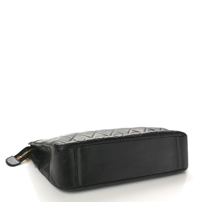 Chanel Lambskin Quilted Shoulder Bag Black 4 of 11