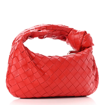 Bottega Veneta Nappa Intrecciato Mini Jodie Red 3 of 9