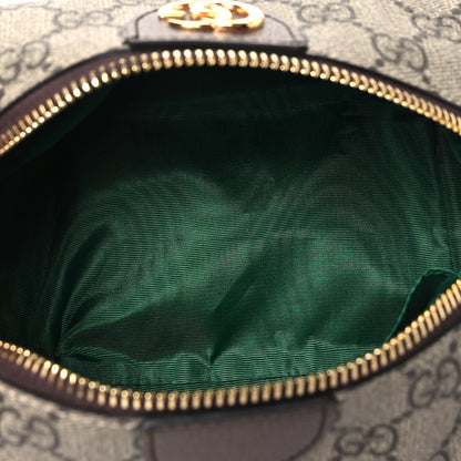 Gucci Soft GG Supreme Monogram Calfskin Medium Ophidia Cosmetic Case Beige Ebony New Acero 5 of 10