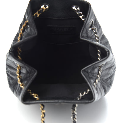 Chanel Patent Goatskin Quilted Small Gabrielle Backpack Black 4 of 9