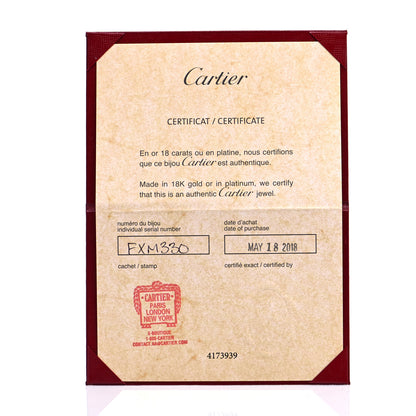 Cartier 18K Pink Gold 3.5mm LOVE Wedding Band Ring 54 6.75 5 of 6