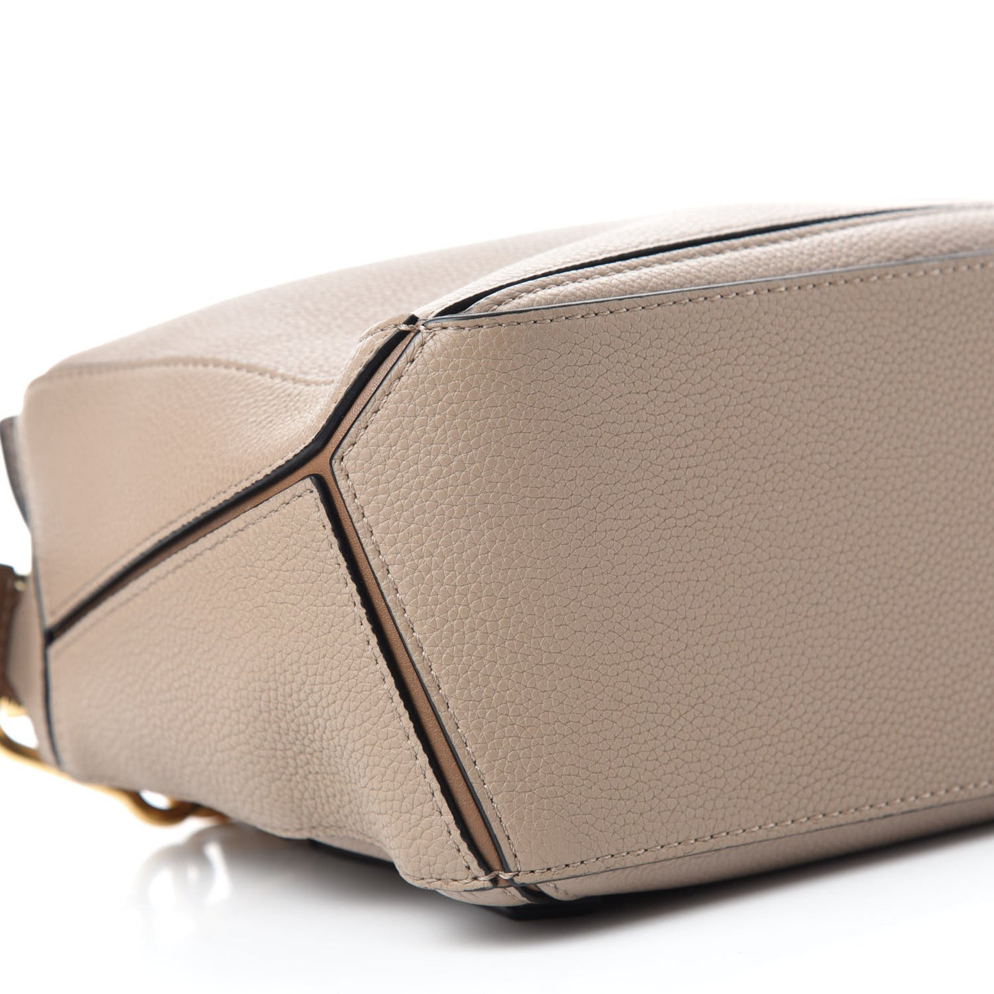 Calfskin Small Puzzle Bag Sand Mink