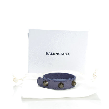 Balenciaga Agneau Classic Hardware Stud Bracelet S Jacynthe 7 of 7