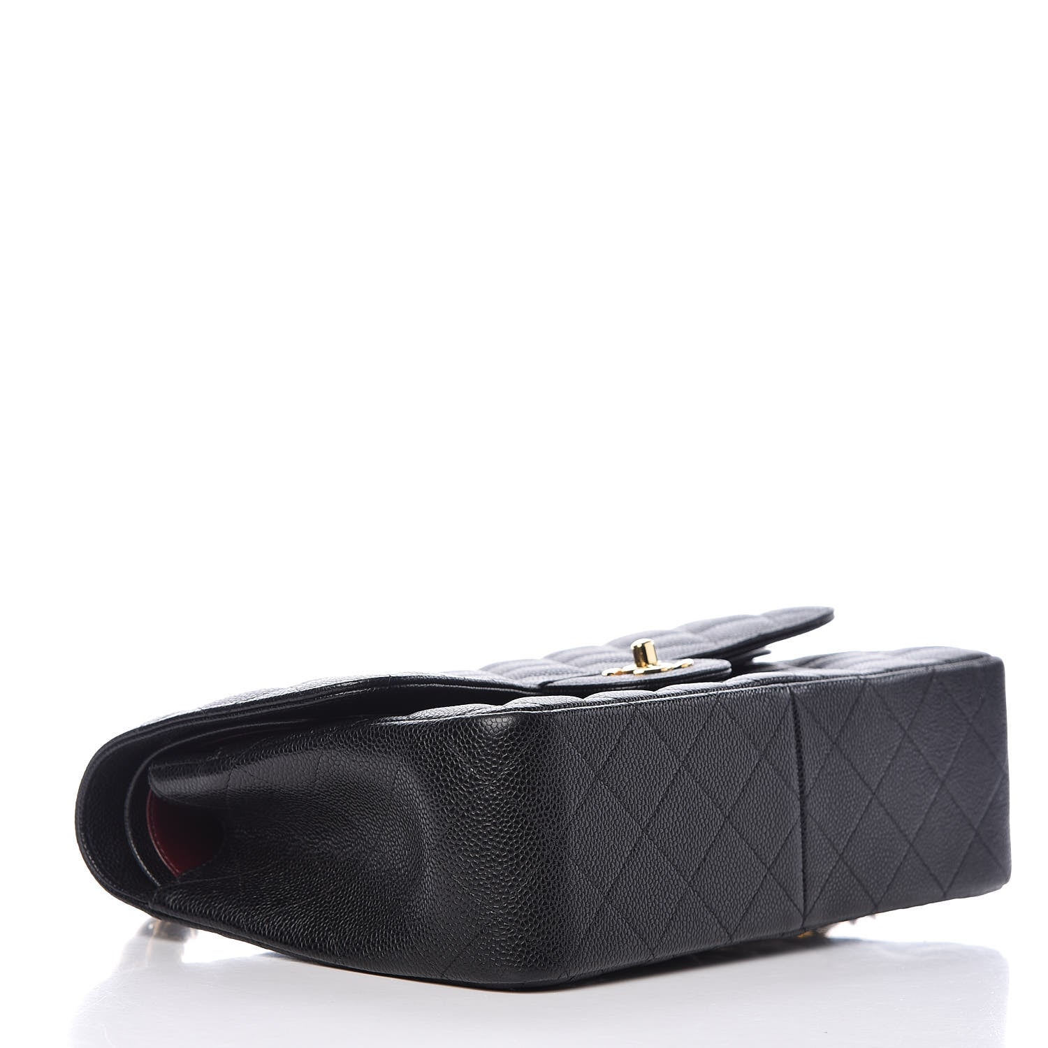 Chanel Caviar Quilted Jumbo Double Flap Black 5 of 12