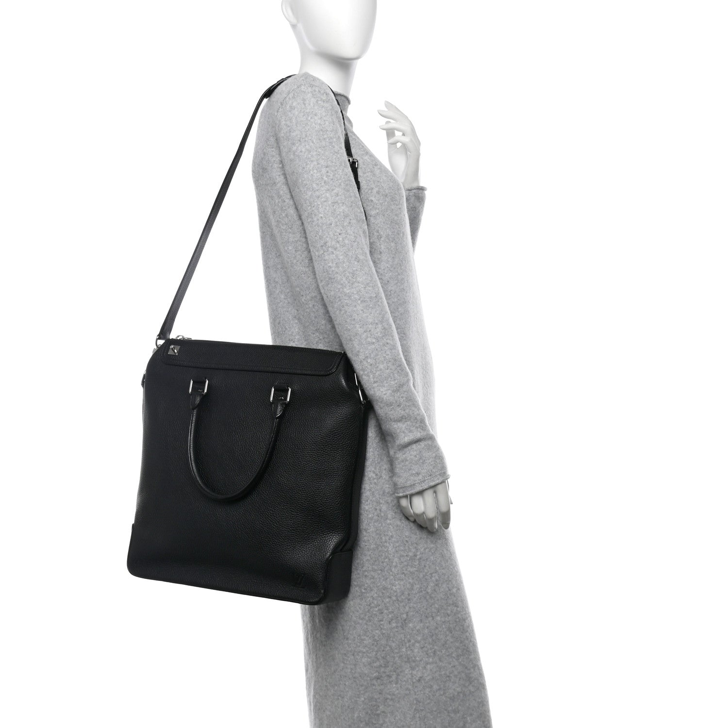 Louis Vuitton Taurillon Greenwich Black 2 of 9