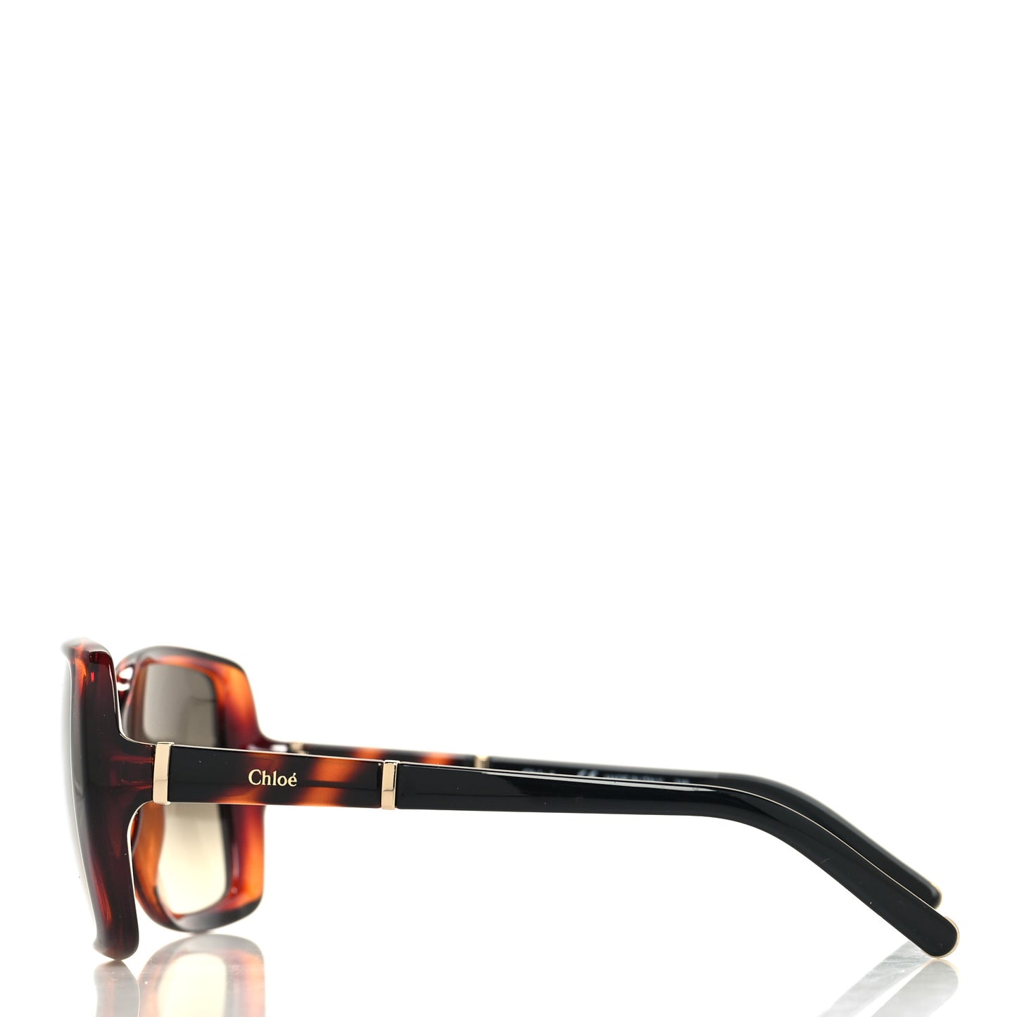 Oversized Round Sunglasses CE680S Tortoise