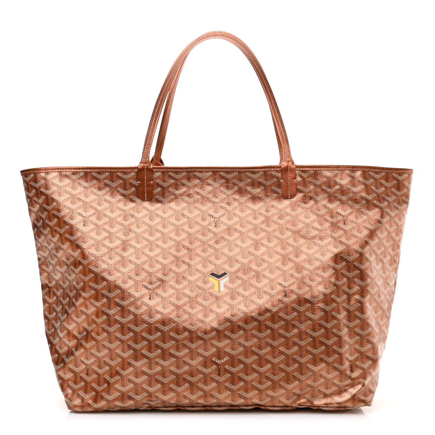 Goyard Goyardine Precious Metals Saint Louis GM Rose Gold 3 of 11