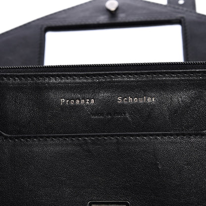 Proenza Schouler Lambskin PS1 Large Chain Wallet Black 5 of 7