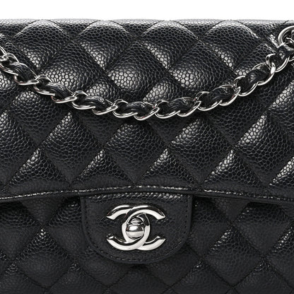 Chanel Caviar Quilted Small Double Flap Black 7 of 9