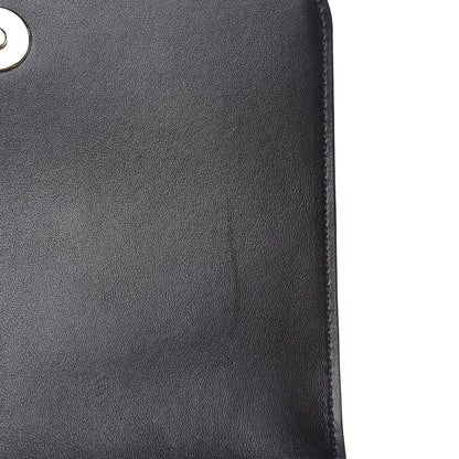 Chanel Lambskin CC Mania Flap Bag Black 10 of 11