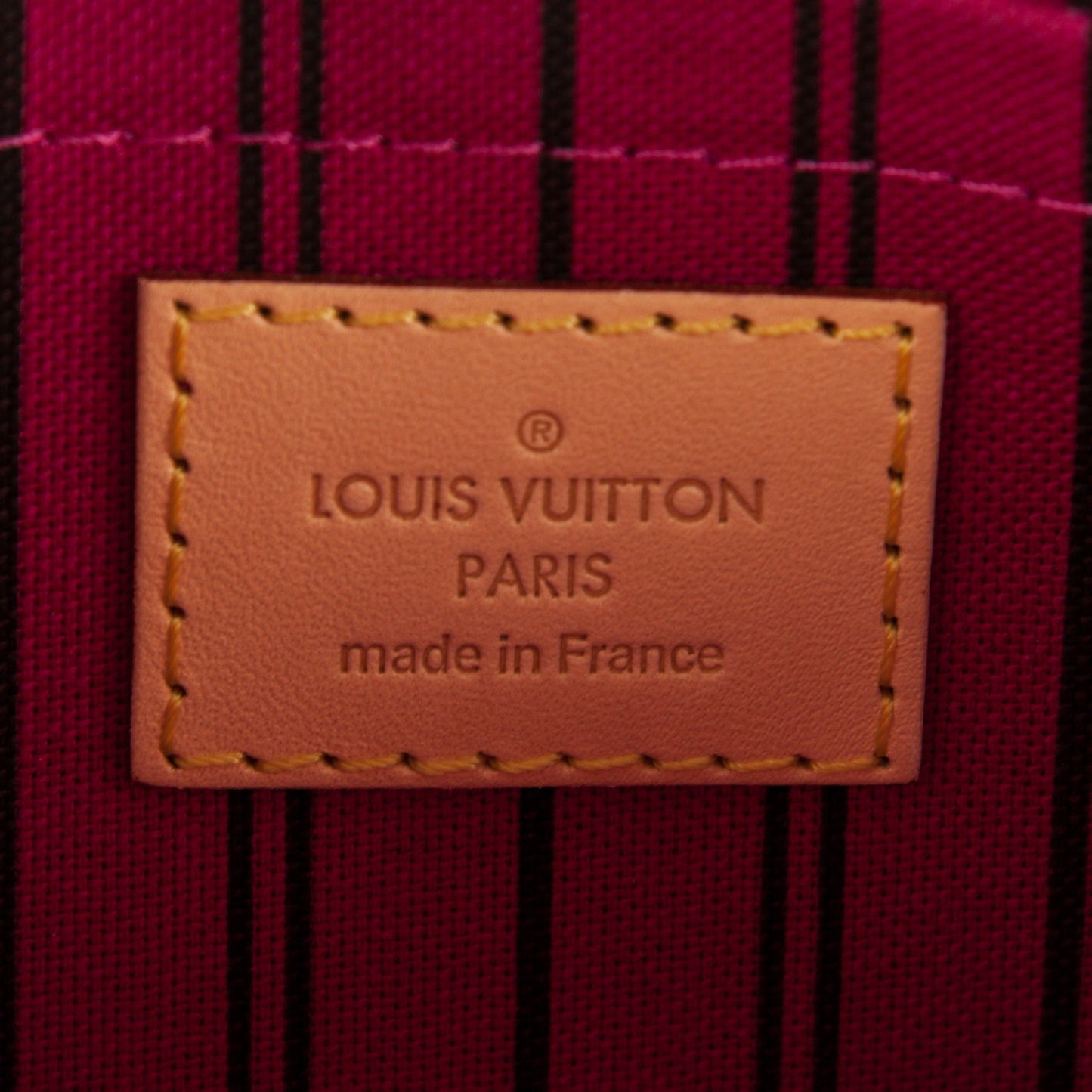 Monogram Neverfull MM GM Pochette Pivoine