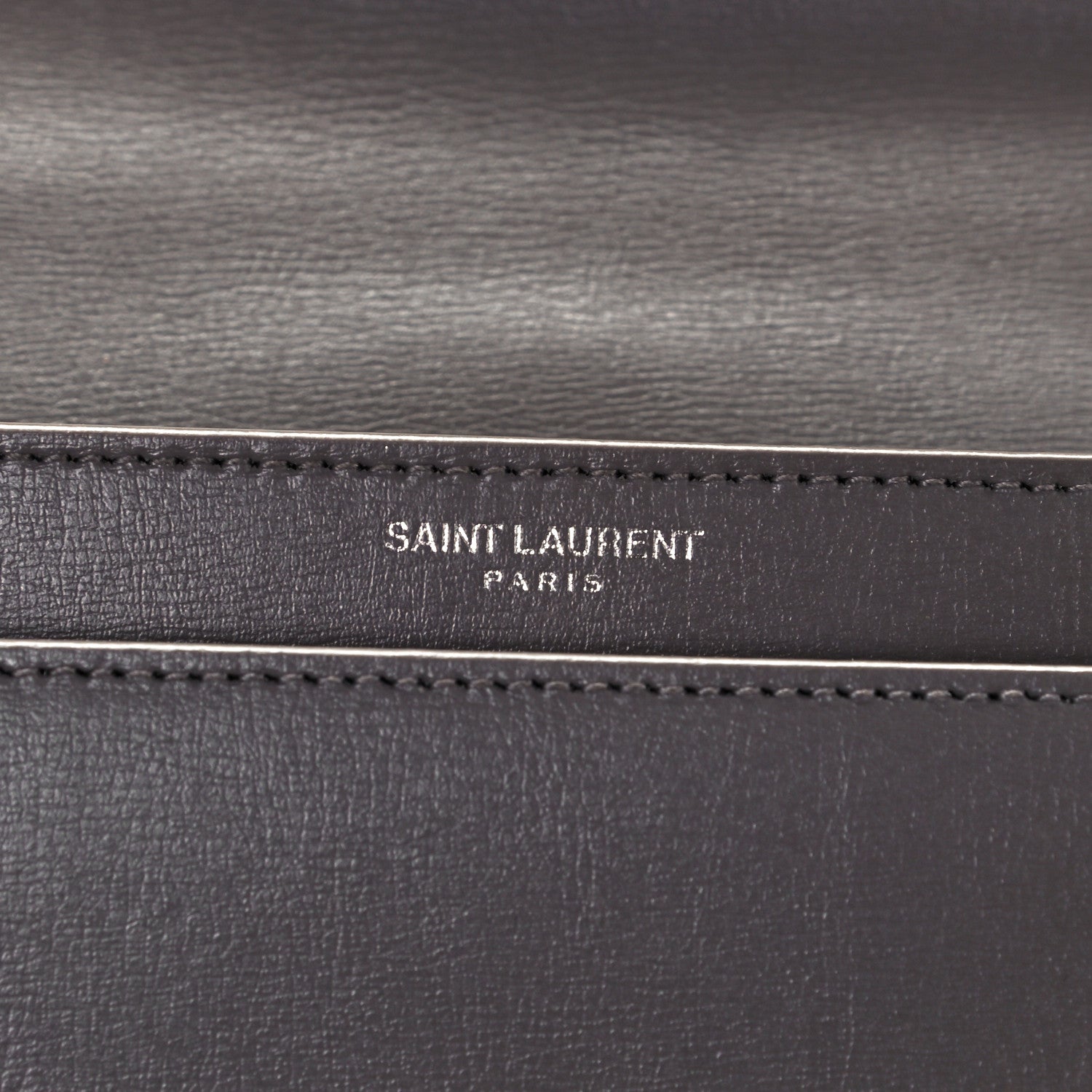 Saint Laurent Calfskin Medium Monogram Sunset Fog 8 of 13