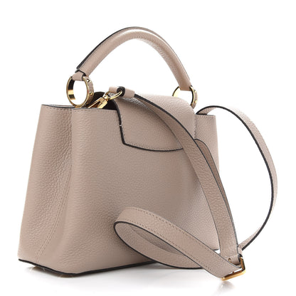 Louis Vuitton Taurillon Capucines BB Galet 3 of 8