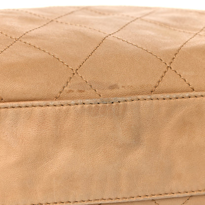 Chanel Lambskin Stitched Medium Ultimate Soft Tote Beige 15 of 19