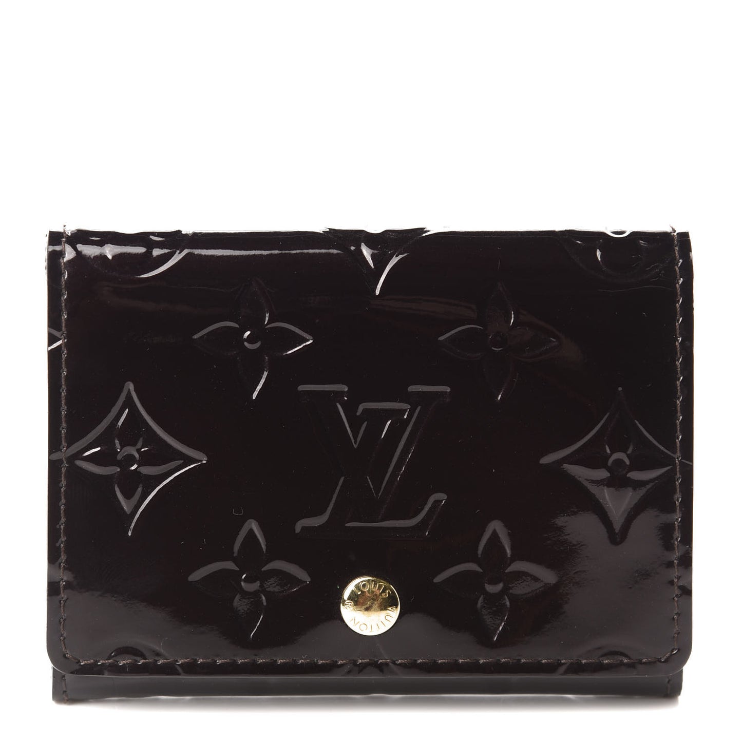 Vernis Business Card Holder Amarante