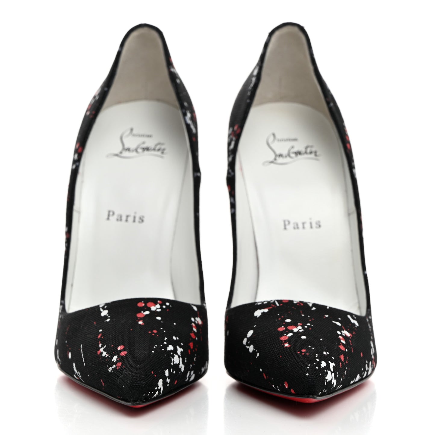 Toile So Kate 120 Splash Pumps 39 Black Red White