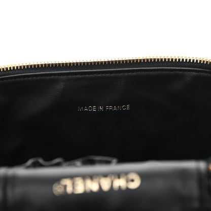 Chanel Caviar Vanity Cosmetic Case Black 7 of 11