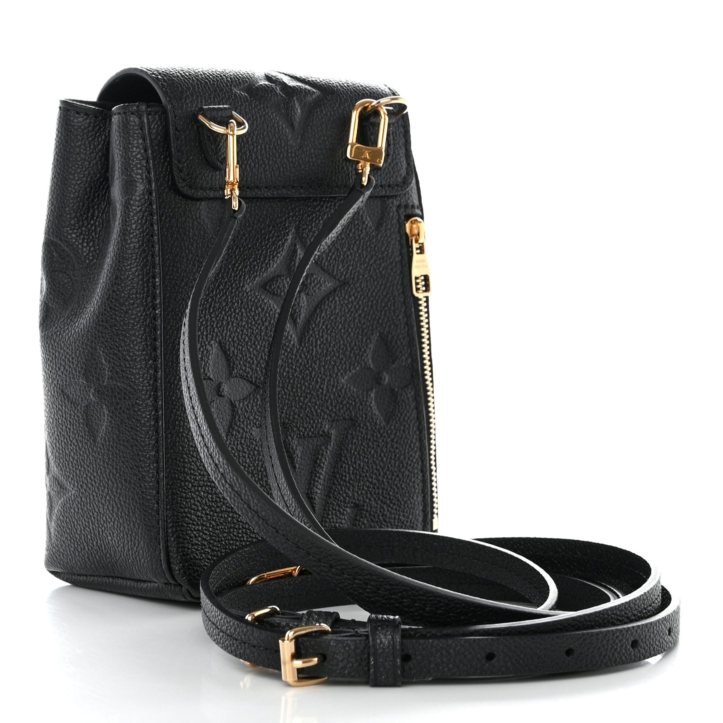 Empreinte Monogram Giant Tiny Backpack Black
