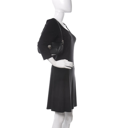 Louis Vuitton Epi Montaigne Clutch Black 2 of 11