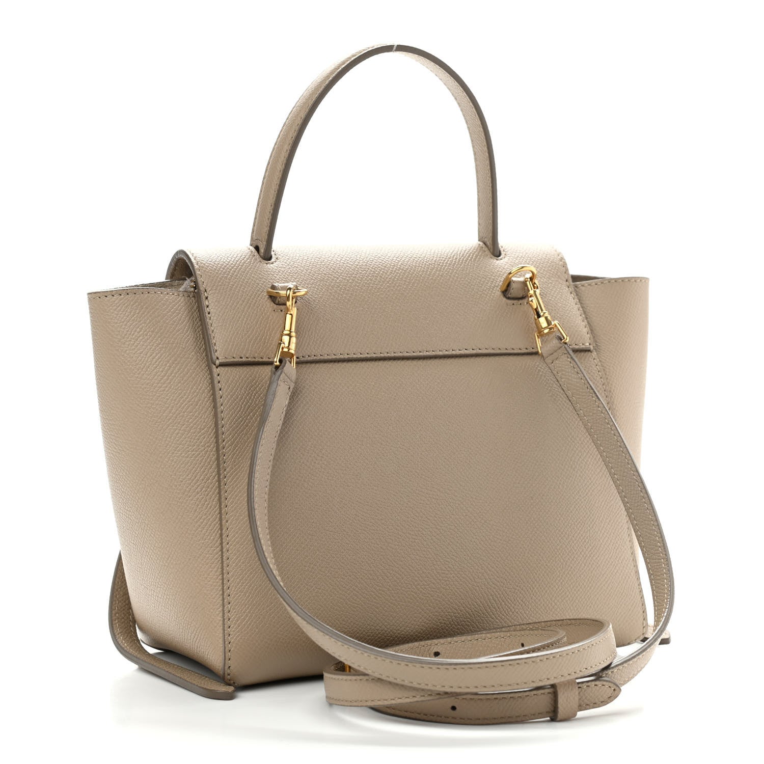 Celine Grained Calfskin Nano Belt Bag Light Taupe 3 of 11