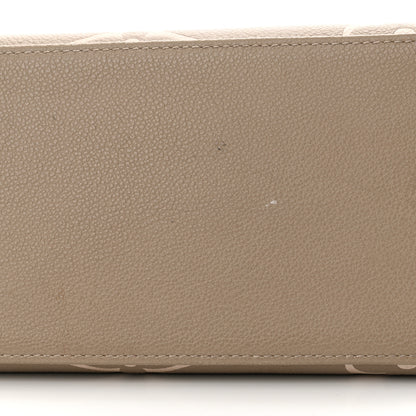 Louis Vuitton Empreinte Monogram Giant Petit Palais Tourterelle Creme 14 of 15