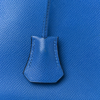 Hermes Courchevel Birkin 35 Bleu France 31 of 66