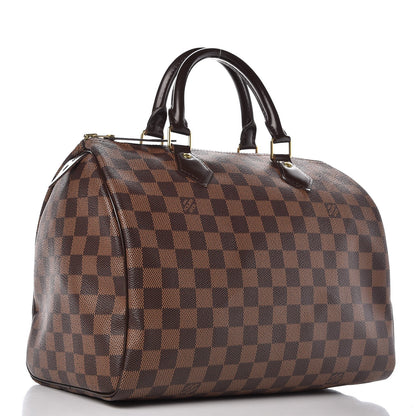 Louis Vuitton Damier Ebene Speedy 30 3 of 7