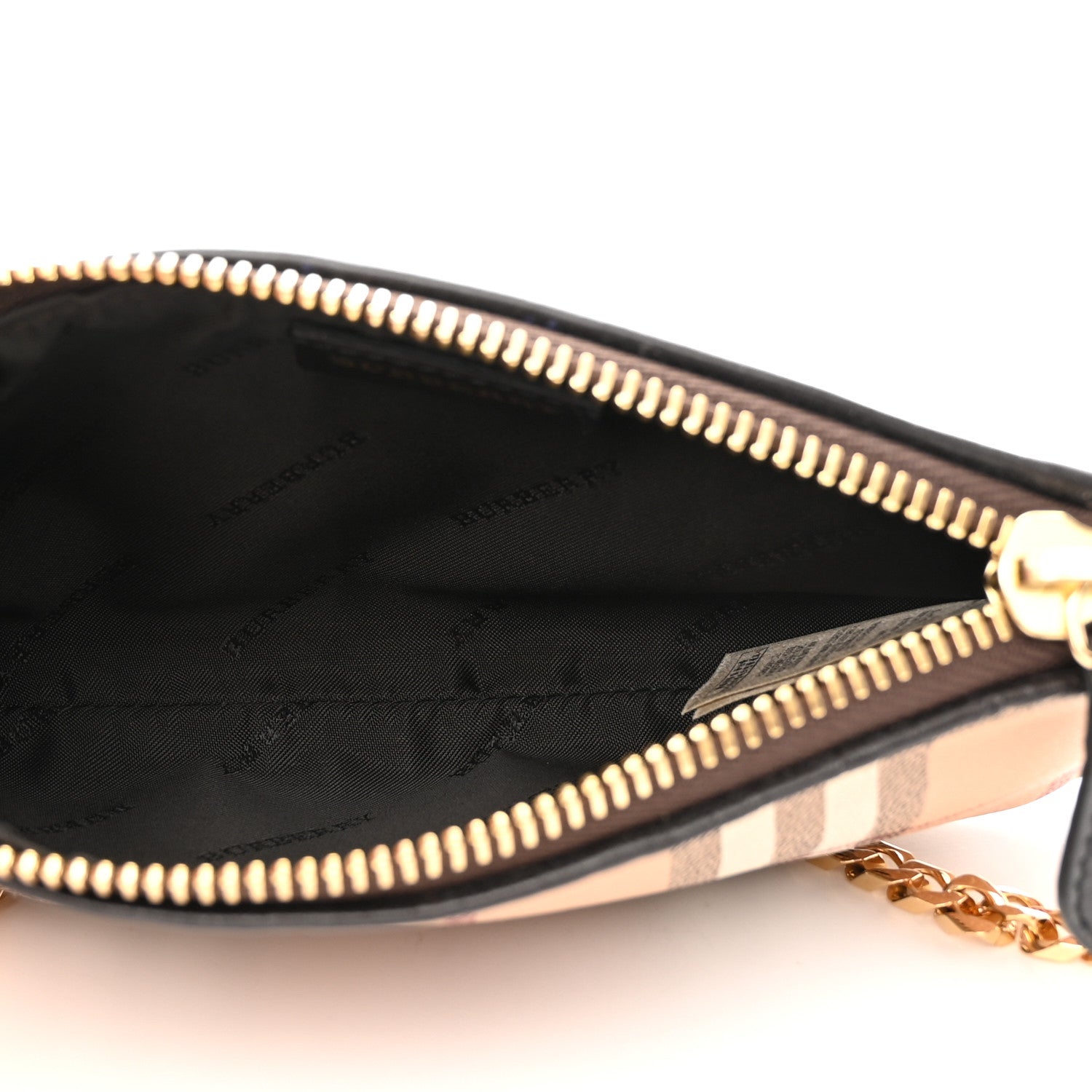 Burberry Haymarket Check Clara Pochette Chocolate 5 of 9