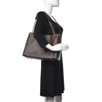 Louis Vuitton Monogram Surene MM Black 2 of 9