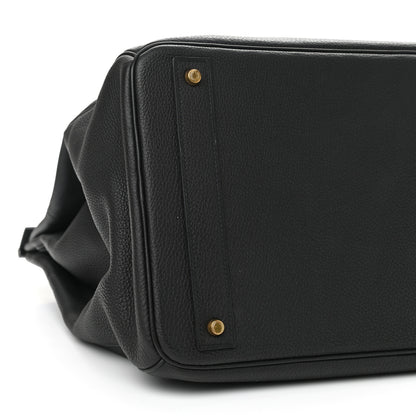 Hermes Togo HAC Birkin 40 Black 9 of 11