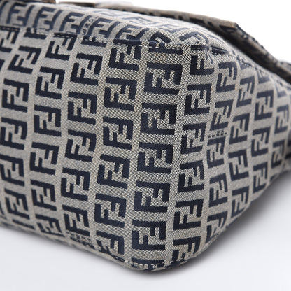 Fendi Zucchino Mama Baguette Navy 8 of 13