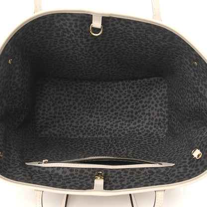 Louis Vuitton Monogram Giant Wild At Heart Neverfull MM Creme 5 of 8