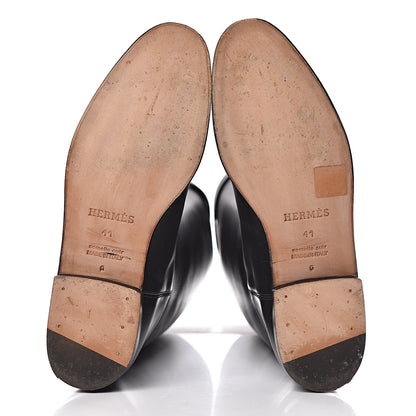 Hermes Box Kelly Jumping Boots 41 Black 7 of 14