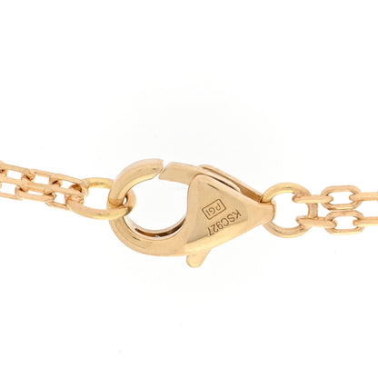 Cartier 18K Yellow Gold 2 Diamond LOVE Necklace 4 of 5