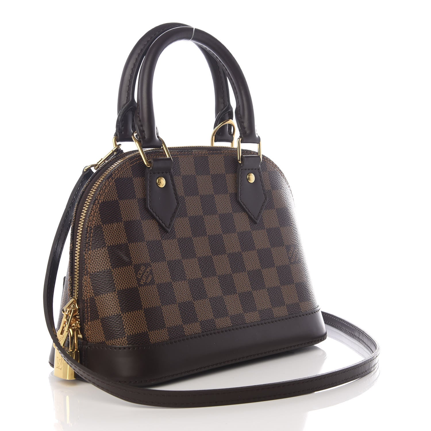 Louis Vuitton Damier Ebene Alma BB 3 of 8