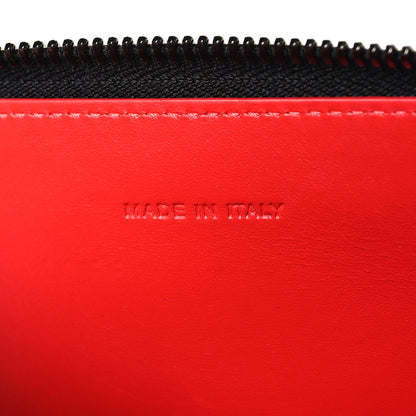 Christian Louboutin Calfskin Panettone Studded Wristlet Wallet Black 7 of 8