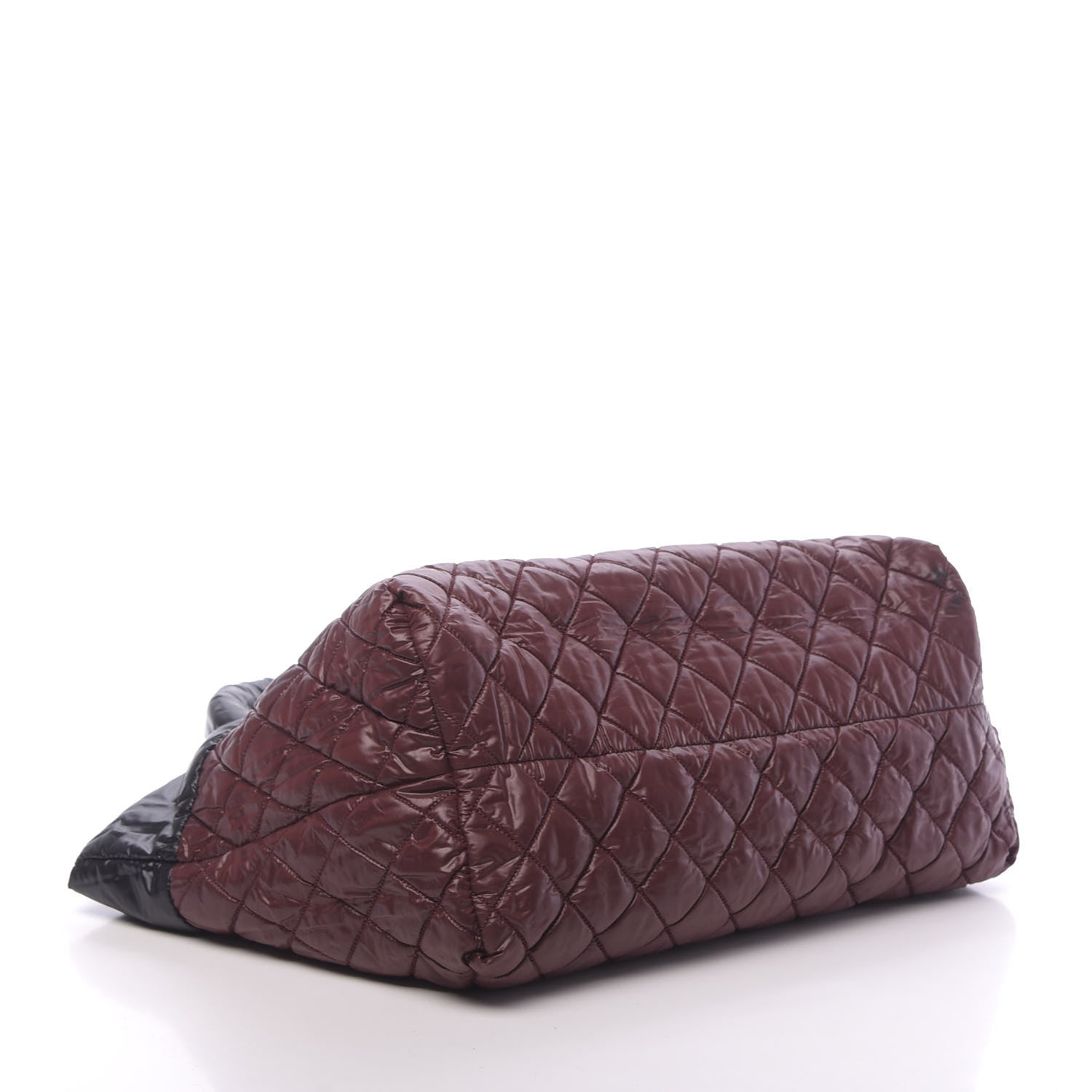 Chanel Nylon Quilted Medium Coco Cocoon Reversible Tote Black 7 of 19