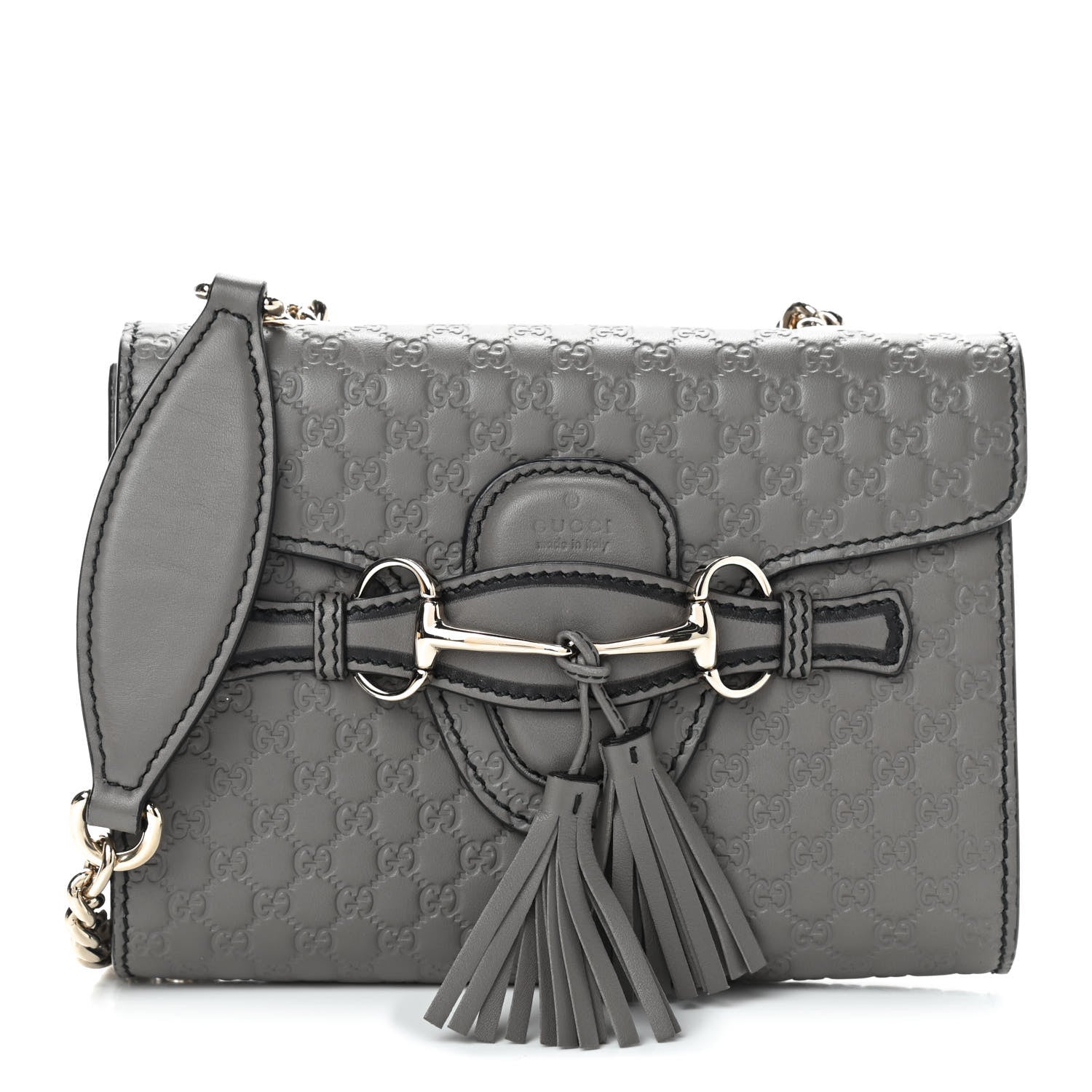 Gucci Soft Microguccissima Mini Emily Chain Shoulder Bag Loess 1 of 7