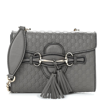 Gucci Soft Microguccissima Mini Emily Chain Shoulder Bag Loess 1 of 7